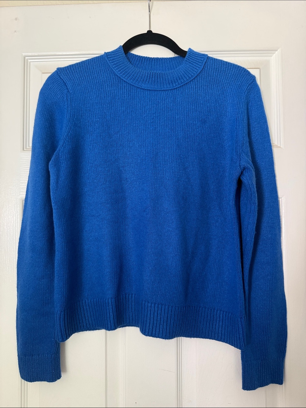Classic Crewneck Women's Sweater - Royal Blue